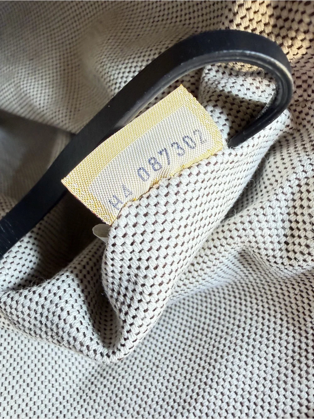 Dooney & Bourke Gray Monogram Backpack with Black Trim H087